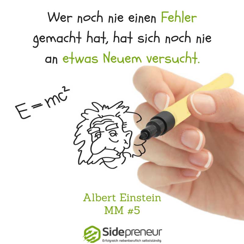 Podcast - Lerne als Selbstständiger stets aus den Fehlern