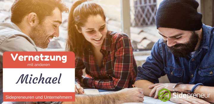 Vernetze dich mit anderen Sidepreneuren